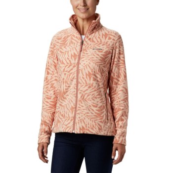 Columbia Jas Dames, Fast Trek Light Printed Full-Zip Oranje, 04WDLZTHF